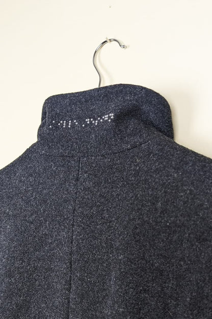Custom Design: Wool and Leather Coat